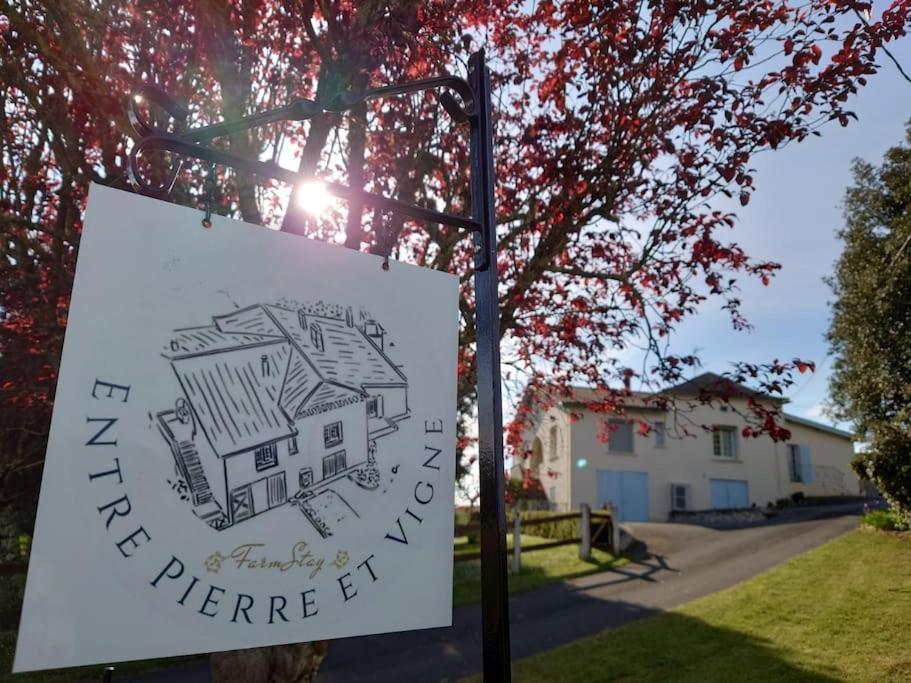 Entre Pierre Et Vigne - Charming Former Winery Farmhouse With Hot Tub & Swimming Pool Monestier  Exterior photo